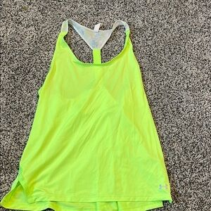 Under Armour Women's Neon Green Tank Top